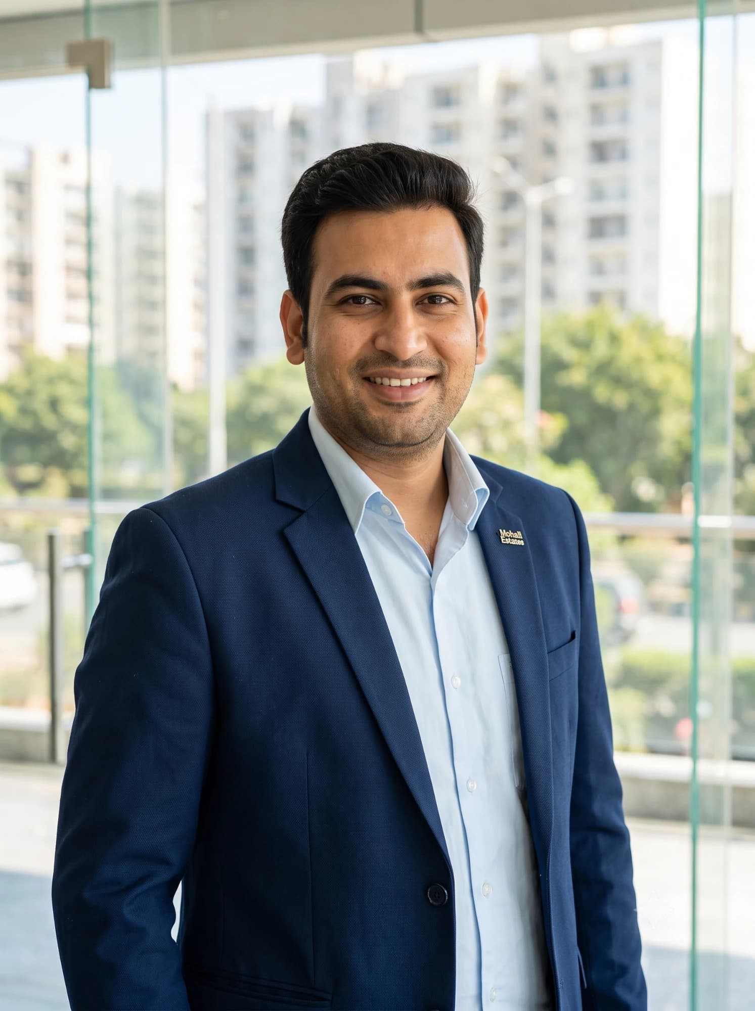 Deepak Sharma, owner of Mohali Estates